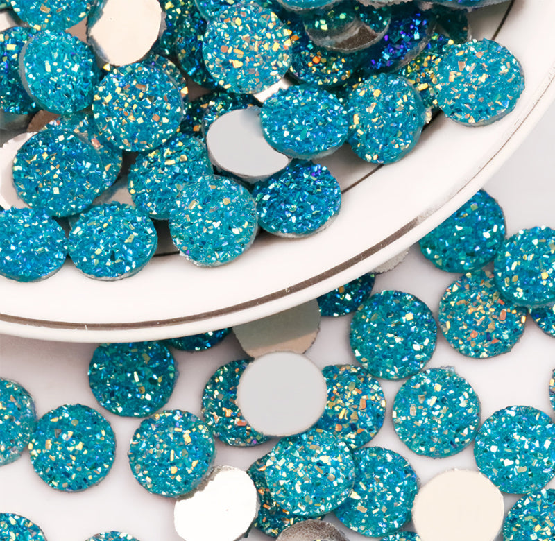 Round Shining dots for badge reels or phone case(round shape)