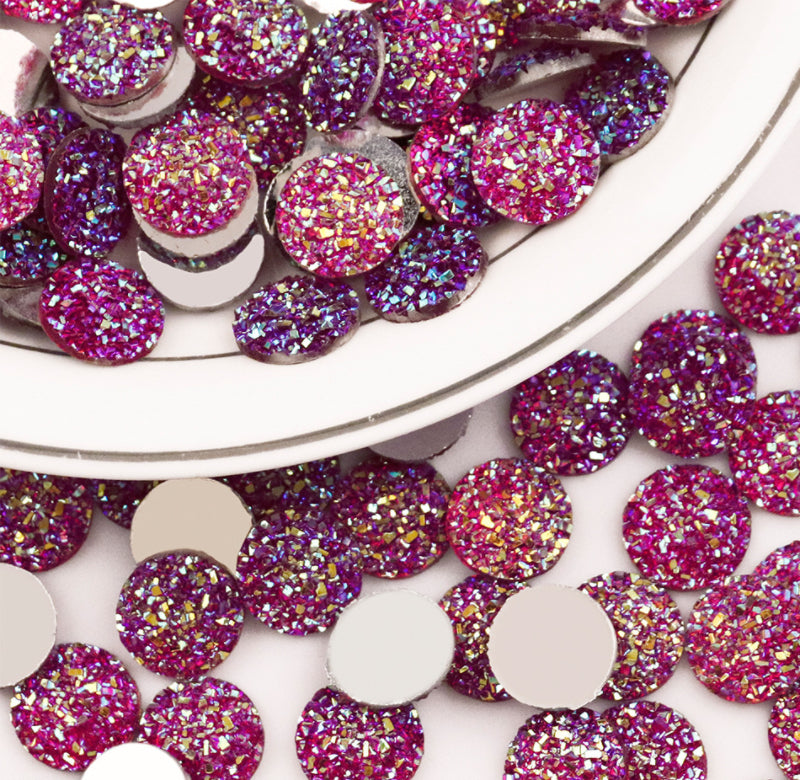 Round Shining dots for badge reels or phone case(round shape)
