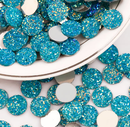 Round Shining dots for badge reels or phone case(round shape)