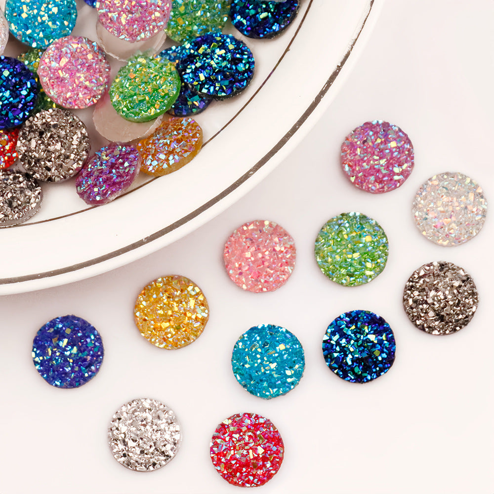 Round Shining dots for badge reels or phone case(round shape)