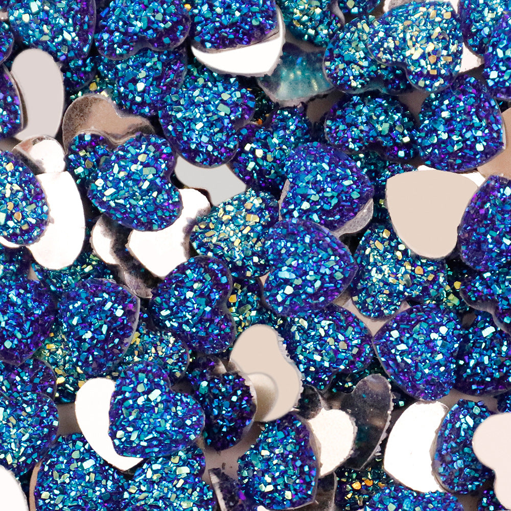 Shining dots for badge reels or phone case(heart shape)