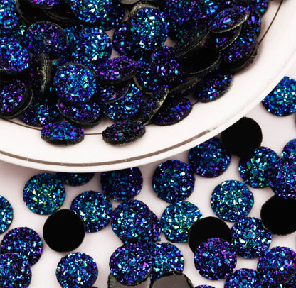 Round Shining dots for badge reels or phone case(round shape)