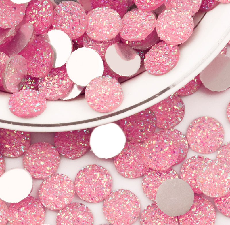 Round Shining dots for badge reels or phone case(round shape)