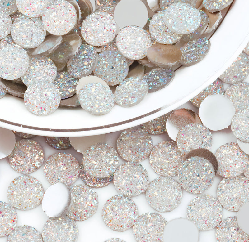 Round Shining dots for badge reels or phone case(round shape)