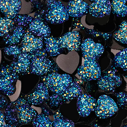 Shining dots for badge reels or phone case(heart shape)