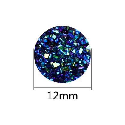 Round Shining dots for badge reels or phone case(round shape)