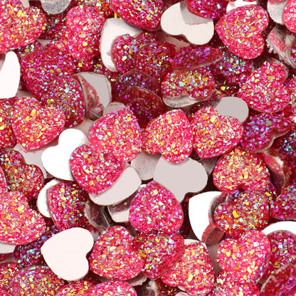Shining dots for badge reels or phone case(heart shape)