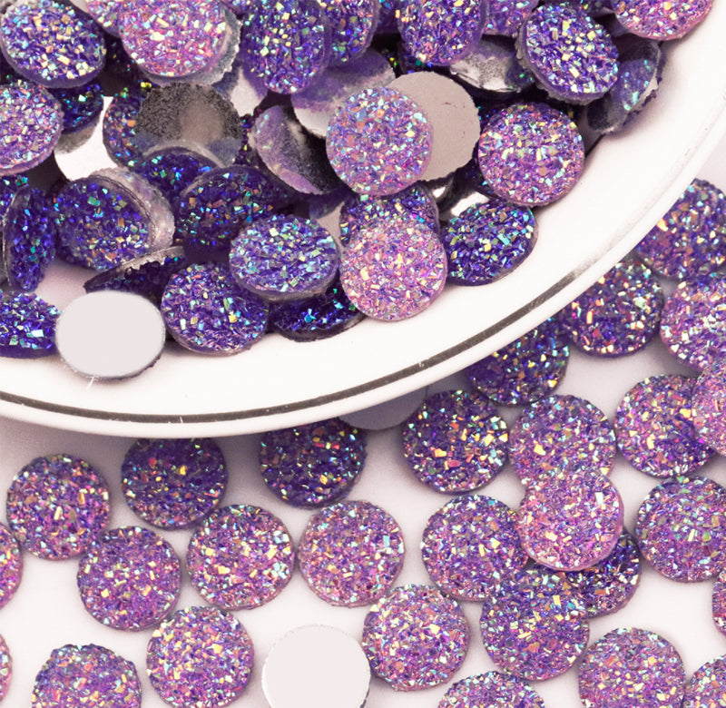 Round Shining dots for badge reels or phone case(round shape)